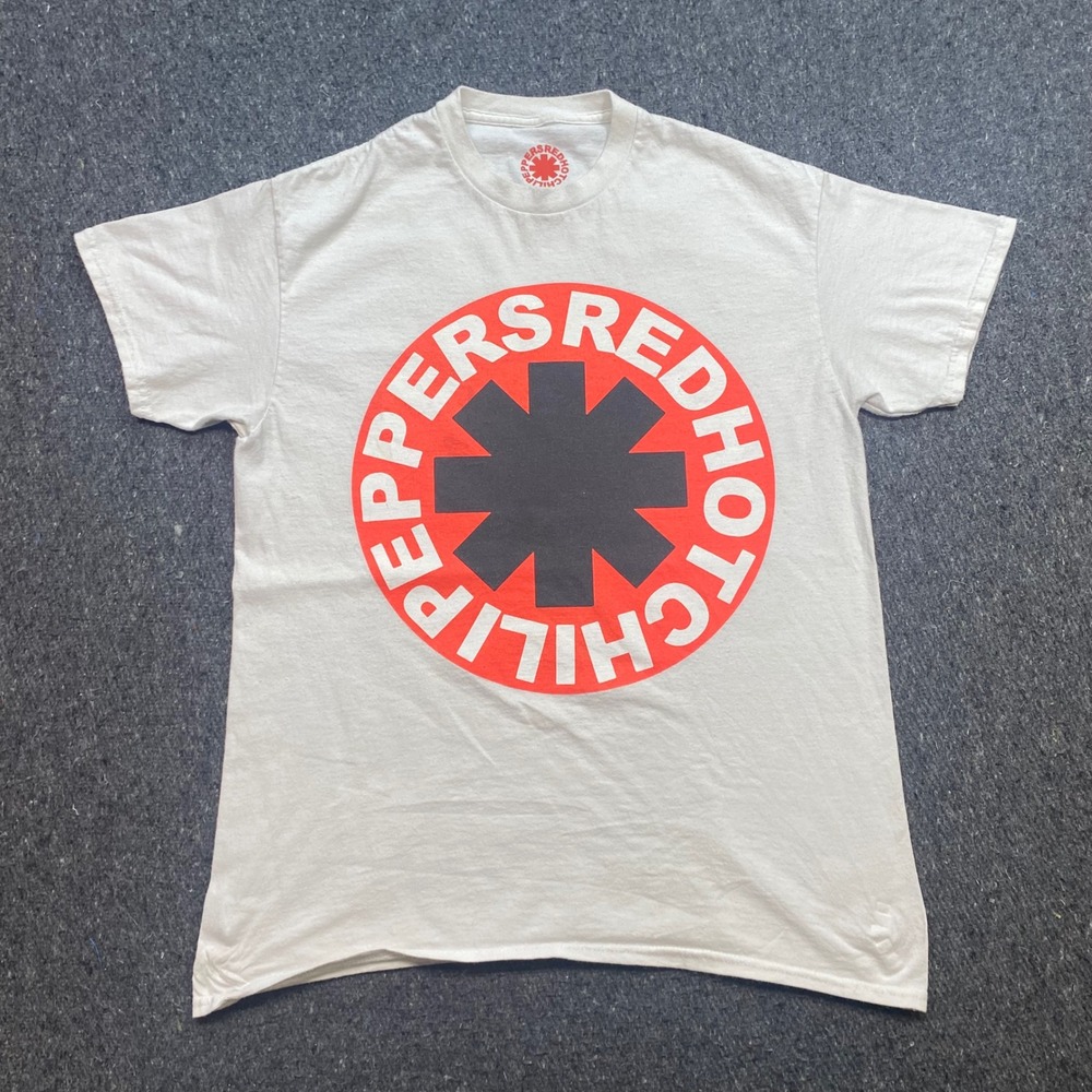 Red Hot Chili Peppers Unlimited Love Tour TShirt Sz S Mens White 2022 Band Tee